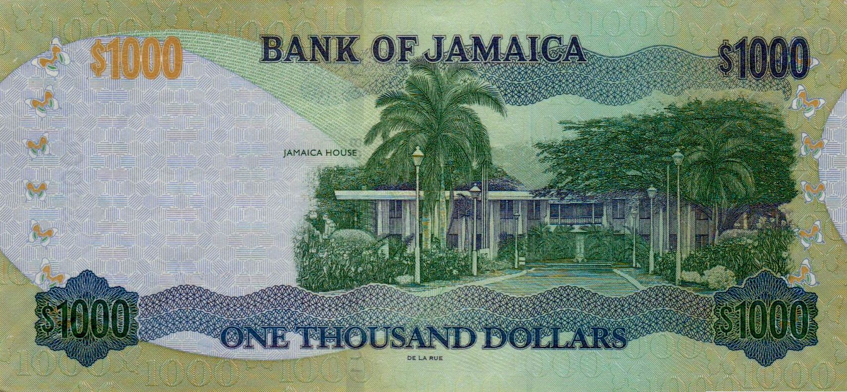 Jamaica 1000 2021 UNC P-86/p